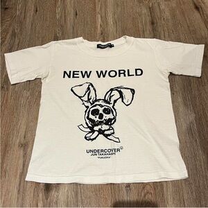 Undercover Jun Takahashi New World Skull Bunny baby tee